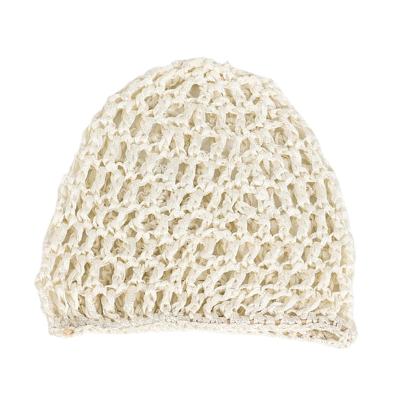 Hollowout Crochet Brimless Hat Simple Cap Breathable Knitted Hat Daily Wear