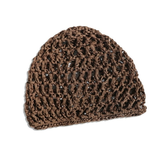 Hollowout Crochet Brimless Hat Simple Cap Breathable Knitted Hat Daily Wear