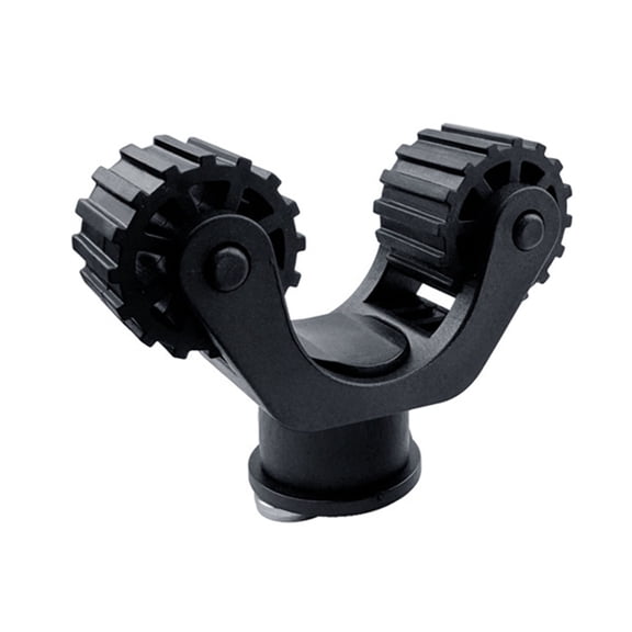 Holloyiver 1 PCS Kayak Paddle Holder, Kayak Track Mount Accessories for Holding Standard Paddle, Kayak Oar Holder Kayak Rail Accessories for Fishing Kayak
