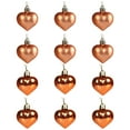 thumbnail image 1 of Holloyiver 12PCS Valentine's Day Heart Shaped Ornaments, Small Heart Hanging Ornaments Romantic Heart Decorations for Tree Valentines Day Decor Wedding Anniversary Party Decor, 1 of 6