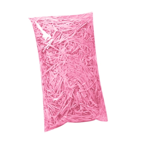 Holloyiver 150g/Bag Multicolored Raffia Paper Shreds Strands Grass Stuffer Shredded Crinkle Cut Confetti for Basket Filling Wrapping Wedding Party Supplies