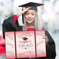 thumbnail image 1 of Holloyiver 2024 Graduation Guest Book, Red Class of 2024 Graduation Party Decor, Graduation Signature Book for 2024 College High School, Distinctive Graduation Gifts for Friends Classmates, 1 of 9
