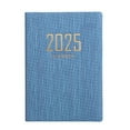 thumbnail image 1 of Holloyiver 2025 Daily Planner, A7 To Do List Notebook Hourly Schedules, Daily Weekly Monthly Appointment Planner for Students, Teachers, Office Staff, PVC Hardcover, Inner Pocket, 3.1" x 4.2", 1 of 8