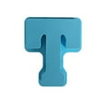 thumbnail image 1 of Holloyiver 4 inch Letter Molds Resin Mold 26 Eglish Silicone Mold Gumpaste Clay Candy Mould for DIY Resin Crafts Jewelry Pendant Making Supplies A-Z 26-Letters Mold, (T）, 1 of 3