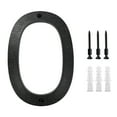 thumbnail image 1 of Holloyiver 5 Inch House Address Numbers, Easy Installation With Screw and Hardware for Flush or Floating Mount, Frosted Matte Black Acrylic Address Mailbox Numbers for Exterior, Porch, 1 of 9