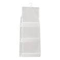 thumbnail image 1 of Holloyiver 6 Pockets Hanging Purse Handbag Organizer, Clear Hanging Shelf Bag Collection Storage Holder, Purse Bag Wardrobe Closet Space Saving Organizers, 1 of 7