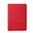 thumbnail image 1 of Holloyiver A5 Lined Journal Notebooks, Leather Hardcover Notebook for Writing, Business Work, Travel, School, College, 5.9x 8.3 inch, 240 Pages Classic College Ruled Journals Notepad, Red, 1 of 7