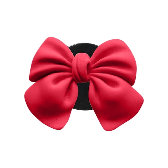 Holloyiver Bow Air Vent Clips, Cute Car Air Fresheners Vent Clips, Charms Car Diffuser Vent Clip Car Adhesive Bow Hook Boho Car Accessories Car Interior Decor for Girls Women