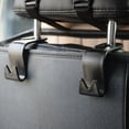 thumbnail image 1 of Holloyiver Car Headrest Hook, 4pcs Car Headrest Seat Hook Hidden Car Rear Seat Hanger Storage Hooks, Suitable for Hanging Handbags, Wallets Grocery Bags Cloth, Fit Universal Car Vehicle, 1 of 7