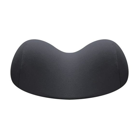 Holloyiver Cervical Neck Pillows for Pain Relief Sleeping, Memory Foam Neck Bolster Pillow for Stiff Pain Relief, Neck Support Pillow Neck Roll Pillow for Bed Pillow (Black)