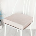 thumbnail image 1 of Holloyiver Chair Seat Cushion, 16x16x1.2 Inch Memory Foam Square Thick Non-Slip Pads for Office Chairs, Car Seats, Booster Cushion, Comfort and Back Pain Relief, Medium Firm, Beige, 1 of 7