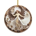thumbnail image 1 of Holloyiver Christmas Easter Nativity Scene Ornament, Stained Glass, 1 of 5