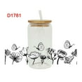 thumbnail image 1 of Holloyiver Christmas Heat Transfer Stickers, Waterproof Wraps Sticker for Mug Iced Coffee Glass Cups Rub On Transfers Decals, 1 of 5