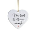 thumbnail image 1 of Holloyiver Christmas Love-shaped Pendant Decorations, Christmas Ornaments Gifts - Birthday, Christmas Decoration Gifts for Friends, Familes - Christmas Tree Decoration Fabric Ornament, 1 of 8