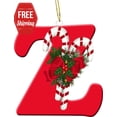 thumbnail image 1 of Holloyiver Christmas Tree Decoration Pendant, Personalized Christmas 26 Initial Letter Ornaments, Red Ornaments for Christmas Tree Indoor Christmas Decorations Christmas Xmas Gifts for Kids, 1 of 7