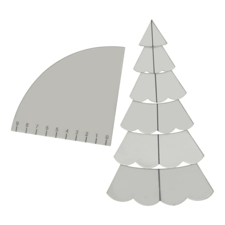 Holloyiver Christmas Tree Quilting Template Set, Hand Sewing Patchwork Ruler 7 Piece Kit, 12 Inch Quilting Rulers, And Templates, DIY Cut On Fold Christmas Tree Template For S - Walmart.com holloyiver-christmas-tree-quilting-template-set-hand-sewing-patchwork-ruler-7-piece-kit-12-inch-quilting-rulers-and-templates-diy-cut-on-fold-christmas-tree-template-for-s-walmart-com
