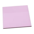 thumbnail image 1 of Holloyiver Colorful Transparent Sticky Notes, Clear Waterproof Self Adhesive Memo Message Reminder See Through Translucent Sticky Notes Pads for Book Annotation Study Office Supplies, 50 Sheets, 1 of 5