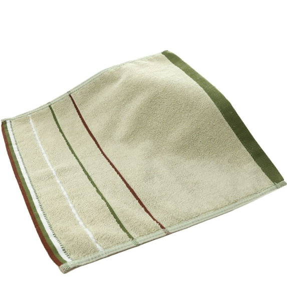 Holloyiver Cotton Hand Towels Multipurpose Bath Towels, 13.4 Inches Square Decorative Extra-Absorbent and Soft Terry Towel for Bathroom, Powder Room, Guest and Housewarming Gift (Gray)