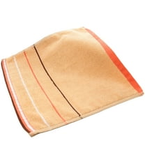 Holloyiver Cotton Hand Towels Multipurpose Bath Towels, 13.4 Inches Square Decorative Extra-Absorbent and Soft Terry Towel for Bathroom, Powder Room, Guest and Housewarming Gift (Coffee)