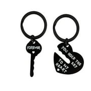 Holloyiver Couple Gifts for Boyfriend and Girlfriend, You Hold The Key To My Heart Couple Keychain for Him and Her, Valentines Day Birthday Gifts for Boyfriend Girlfriend, His and Her Gifts