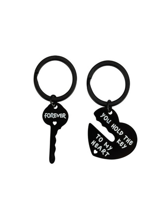 Couple Gifts for Boyfriend and Girlfriend, You Hold The Key To My Heart Couple Keychain for Him and Her, Valentine's Day Birthday Gifts for Boyfriend Girlfriend, His and Her Gifts
