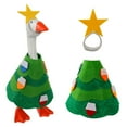 thumbnail image 1 of Holloyiver Desk Goose Outfits 7 inch, Mini Desktop Goose Accessory Christmas Holiday Clothes with Hats for Magnetic Geese, Cute Desk Animal Table Key Holder Decor,Green, 1 of 7