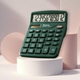 thumbnail image 1 of Holloyiver Desktop Calculator, 5-Inch Large LCD Display 12 Digit Number Big Button Tax Financial Accounting Calculator, Battery and Solar Powered, for Desk Office Home Business Use, 1 of 8