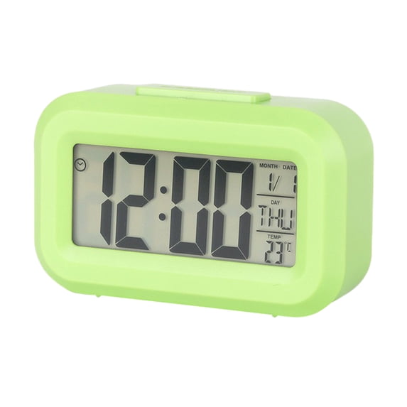 Holloyiver Digital Alarm Clock For Bedroom,3.5" Mini Digital Clock With Alarms, Type C&USB Charging Port, Bold Digit Large Display, Timing Function, 12/24H, For Teens Kid Adult Senior