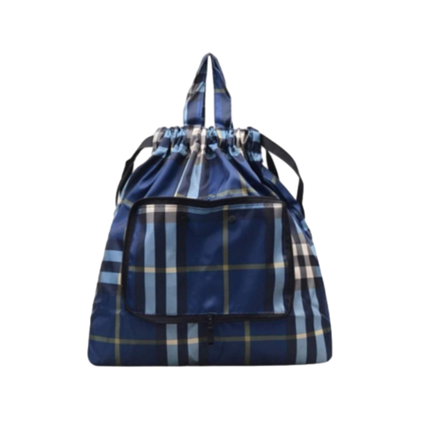 ThermoBox 2-Pack Waterproof Drawstring Backpacks - Soccer Texture Oxford, 16.9x13.8 Inch, Lightweight Gym & Marathon Bag