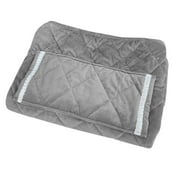 Holloyiver Eletric Heated Throw Blanket with Pocket, 23.6"x31.5" Soft Warm USB Heated Lap Blanket for Office, Portable Fast-Heating Washable Car Blanket for Dorm Car Home Travel (Gray)