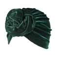 thumbnail image 1 of Holloyiver Fashion Children's Hat Gold Velvet Roll Winter Warm Hood Tire Cap Indian Cap, 1 of 2
