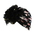 thumbnail image 1 of Holloyiver Fashion Children's Print Hat Flowers Hat Winter Warm Hood Tire Cap Indian Cap, 1 of 2
