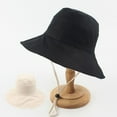 thumbnail image 1 of Holloyiver Fashion Lady Formal Hat Foldable Casual Cap Women Two-Sided Elegant Beach Hat, 1 of 2