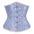 thumbnail image 1 of Holloyiver Firm Shapewear for Women Corsets for Floral Overbust Corset Bustier Lingerie Top Gothic Erogenous Underwear Blue Mothers Day Gifts, 1 of 4