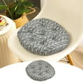 thumbnail image 1 of Holloyiver Floor Pillow Cushion, Round Seat Cushion, Outdoor Floor Pad, Meditation Cushion for Yoga Living Room Sofa Balcony, 16 x 16 Inch, 1 of 6