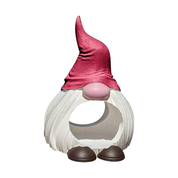 Holloyiver Gnome BirdHouses for OutdoorHanging, Wild Bird Feeder, OutsideResin Garden Art Bird-Feeder for Garden Lawn Ornaments
