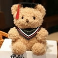 thumbnail image 1 of Holloyiver Graduation Bear, 9 Inch Animal Plush Bear with Graduation Hat Toys Stuffed Class of 2024 Bear Dolls, Kindergarten Graduation Gifts for Preschool Graduation Day Gift, 1 of 3