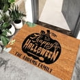 thumbnail image 1 of Holloyiver Halloween Area Rug Doormat, Pumpkin Welcome Decorative Floor Mat Non Slip Rubber Backing, Fall Halloween Thanksgiving Indoor Outdoor Entrance Mats Home Decor, 19.7 x 31.5 Inches, 1 of 6