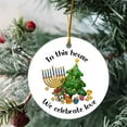 thumbnail image 1 of Holloyiver Hanukkah Ornaments, Acrylic Hanukkah Decorations Chanukah Ornaments Tree or Car Pendant, Crafts Pendant Signs for Home Christmas Tree Decoration Gift, 1 of 5