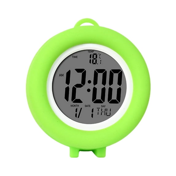 Holloyiver Kids Alarm Clock, Digital Clock with Night Light, Alarm Clocks for Boys Girls, Battery Operated Snooze Function, Clock for Bedside Bedroom Desk, Great Gift Idea for Kids Student