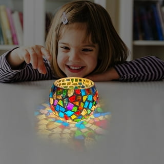 Make Your Own Mosaic Night Light Kit, Arts and Crafts for Kids