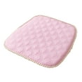 thumbnail image 1 of Holloyiver Memory Foam Chair Cushions, Comfortable Pads for Dining Room, Slip Resistant Backing, Washable Kitchen Table, Office Chairs, Computer Desk Seat Pad Cushion, 17x18 Inch, 1 of 8