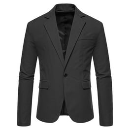 Savings Clearance 2024! Funicet Men's Casual One Button Suit