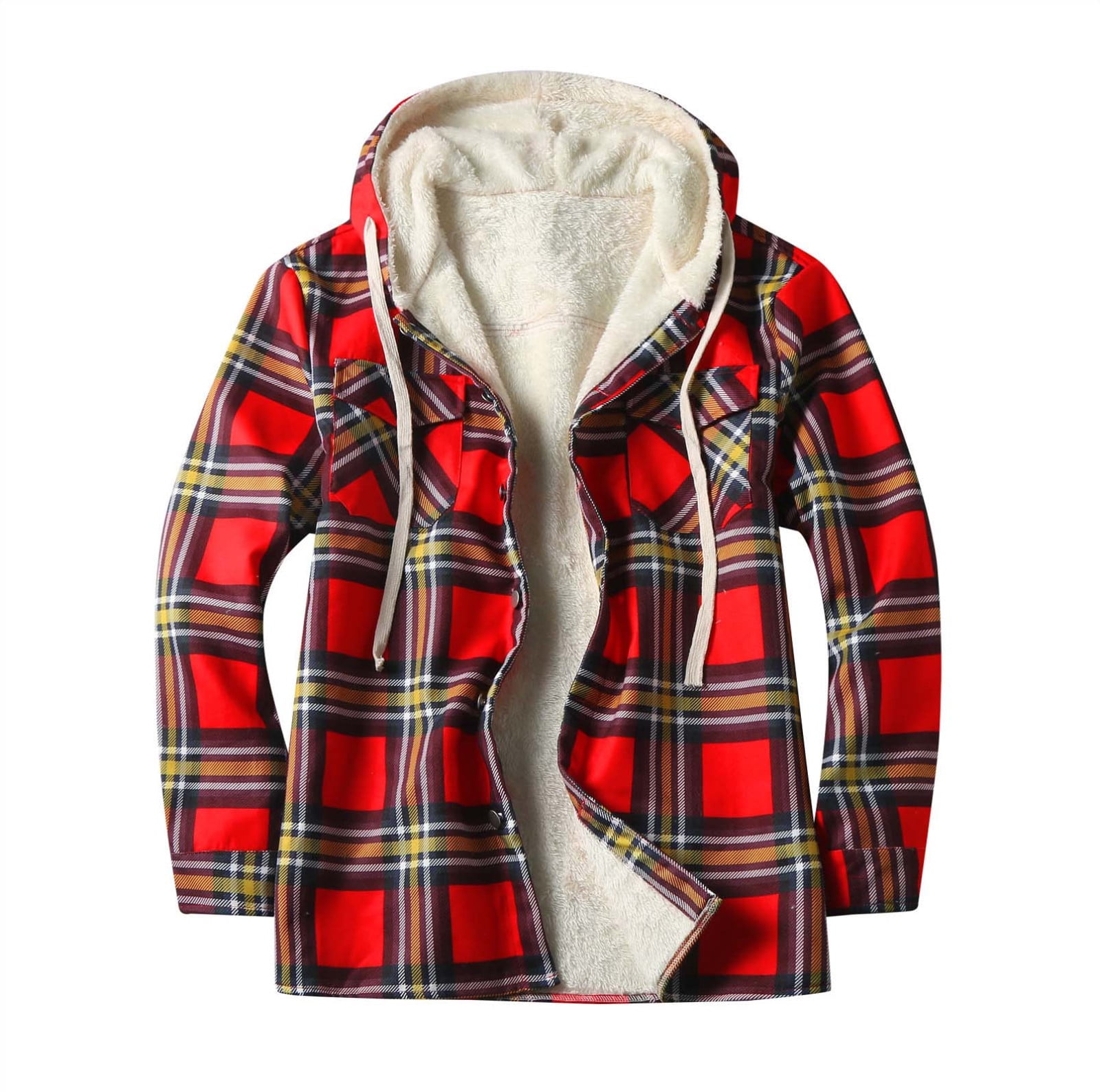 Holloyiver Men's Jacket Jacket Multifunctional Hooded Jacket Outdoor ...