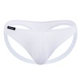 thumbnail image 1 of Herrnalise Men's Jockstrap Underwear Men Casual Fashion Solid Sexy Underwear Thong Buttock Lift Breathable Briefs Sexy Underwear Set For Men For White,L, 1 of 3