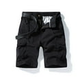 thumbnail image 1 of Holloyiver Mens Work Shorts 9" Work Pants for Mens Portable Phone Charge Shorts Multi Pokets Cargo Shorts Comfy Cotton blend Shorts Black, 1 of 3