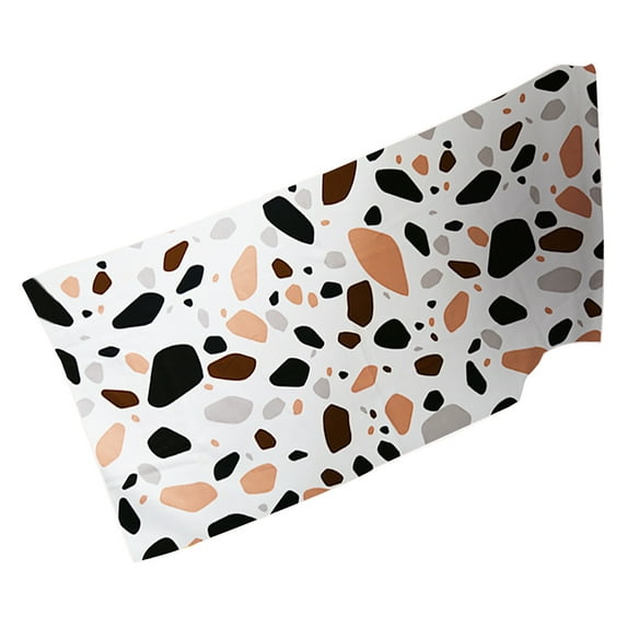 Holloyiver Microfiber Sand Free Beach Towel-Oversized Large Fast Dry Super Absorbent Lightweight Thin Bath Towels Blanket for Adult Kid Travel Pool Swimming Camping, Plaque Print