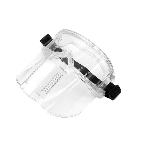 Holloyiver Multipurpose Ergonomic Transparent Protected Face Shield, Premium Anti Fog and Anti Scratch Technology, Durable Grinding Face Shield with Extreme Impact Resistance