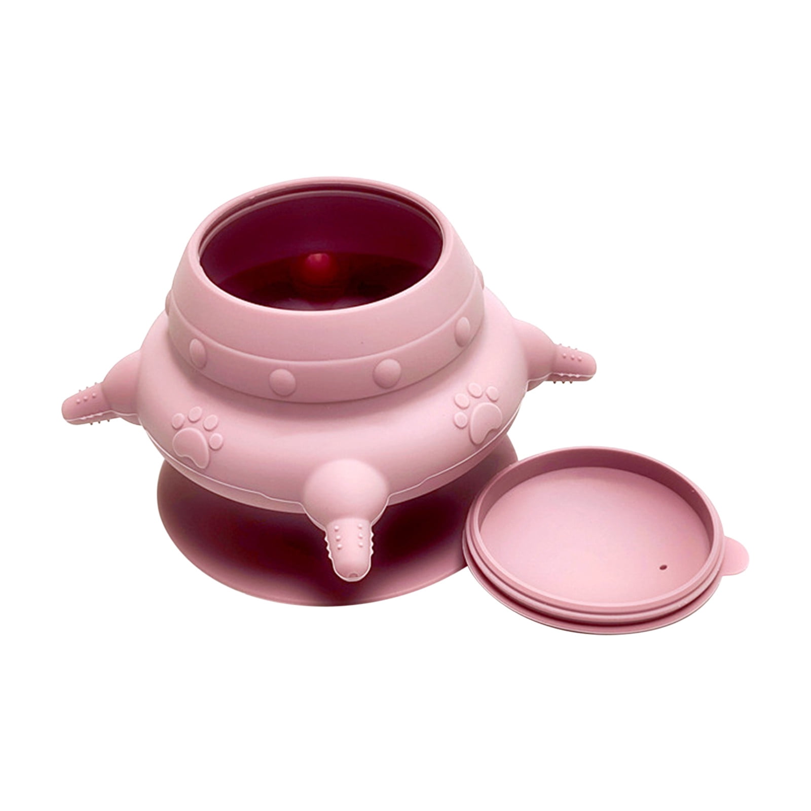 600ML Puppies Feeder Nipples Multi Milk Feeding Station Pet Dog Cat Newborn Doggie Kittens Nursing Bubble Milk Bowl Silicone main image 0