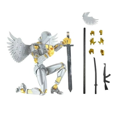 Holloyiver Newest Upgrade Titan 13 Action Figure, 3D Printed Lucky T13 Action Figures, Multi-Jointed Robot Movable N13 Action Figure, Nova 13 Action Figure for Desktop Decorations, More Plugins